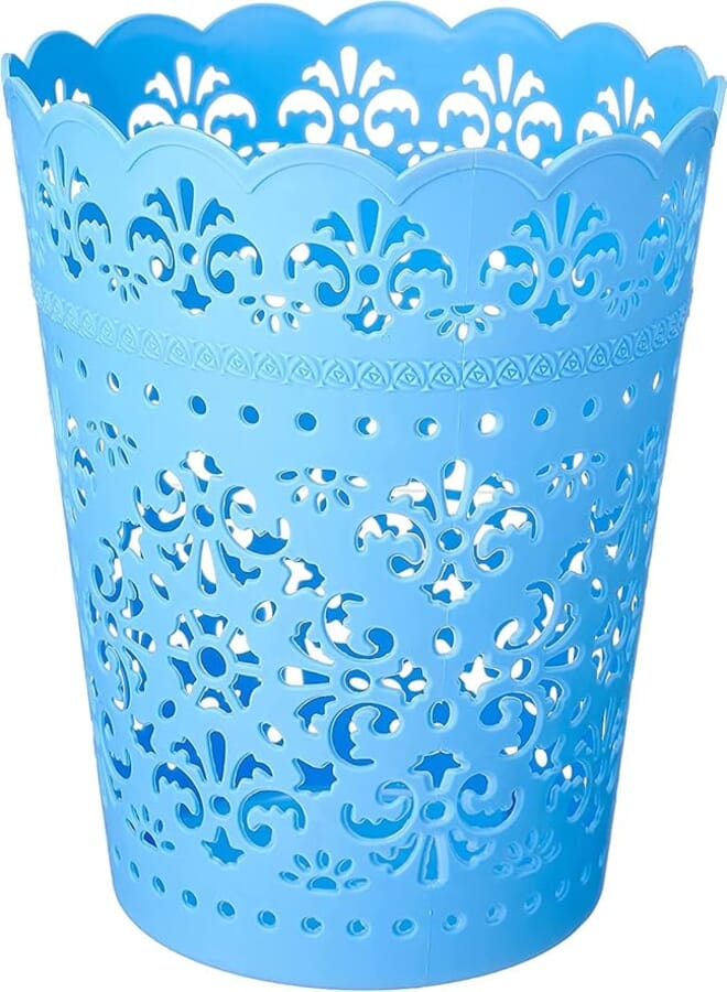 Yasin plastic waste bin - assorted colors